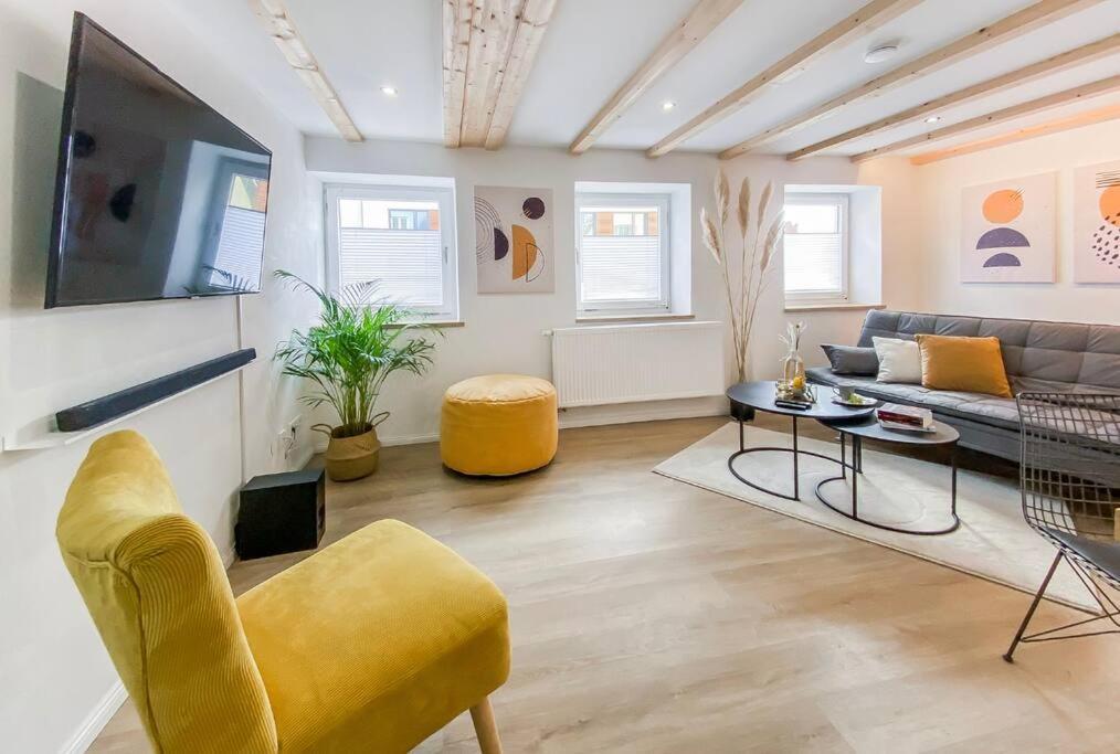 Stylisches Apartment Mit Terrasse In Der Altstadt Von Donauwörth Esterno foto