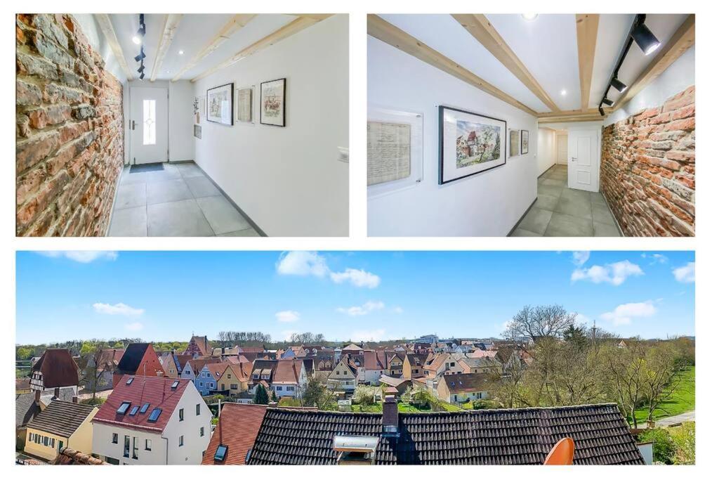 Stylisches Apartment Mit Terrasse In Der Altstadt Von Donauwörth Esterno foto