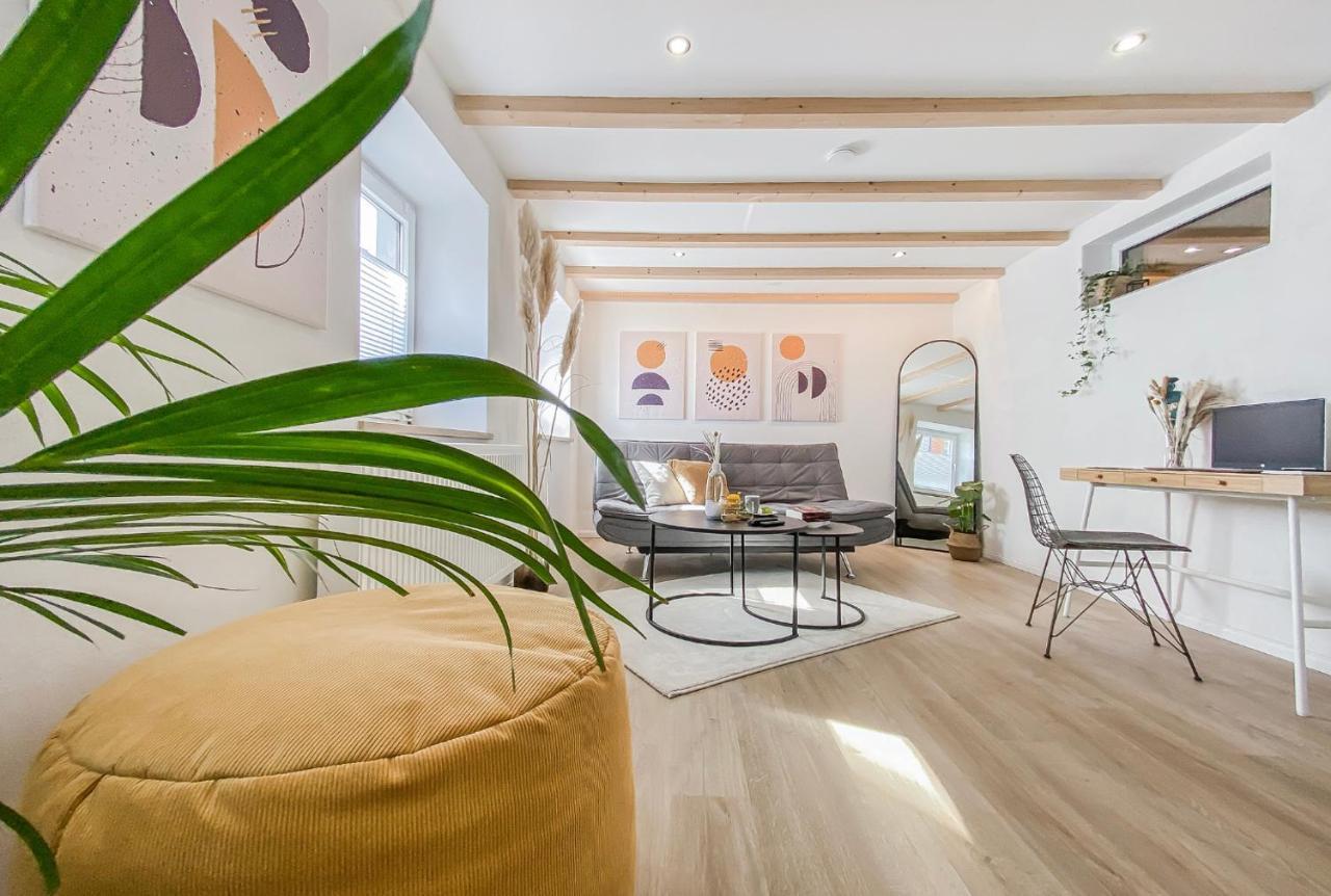 Stylisches Apartment Mit Terrasse In Der Altstadt Von Donauwörth Esterno foto